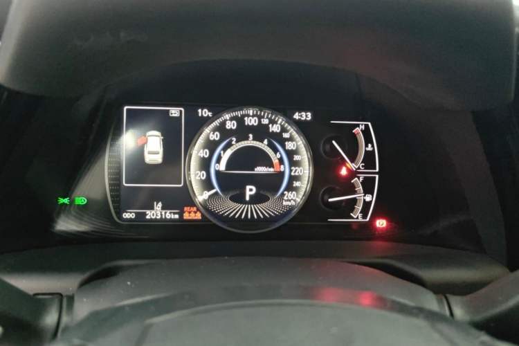 Used Lexus ES 2022 200 Excellence Edition Odometer Close Up