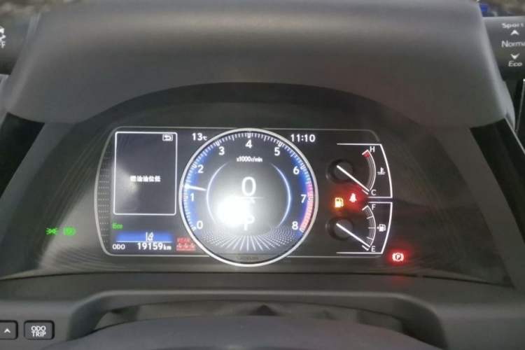 Used Lexus ES 2022 200 Excellence Edition Odometer Close Up