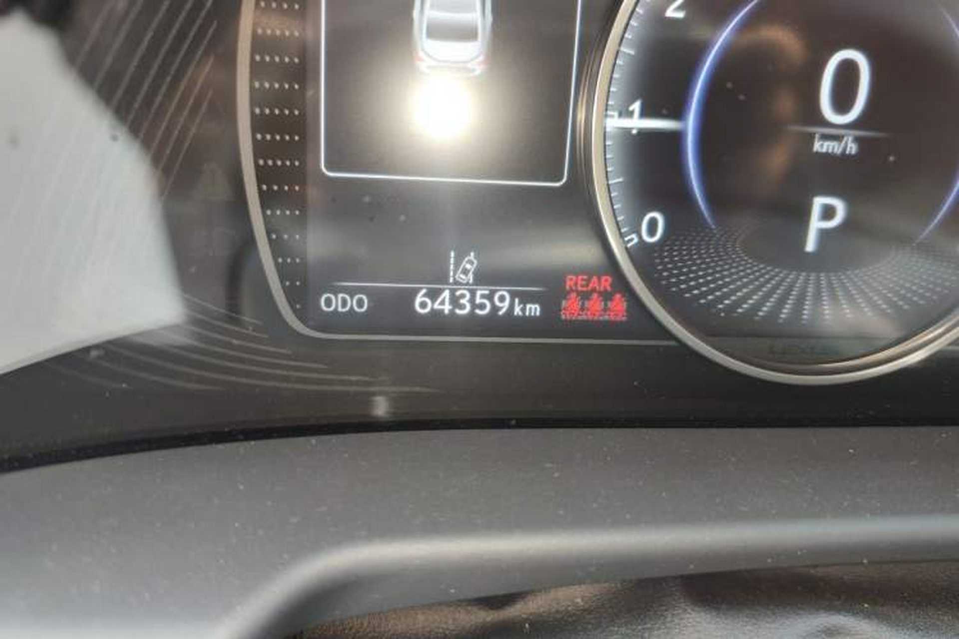 Used Lexus ES 2022 200 Excellence Edition Odometer Close Up