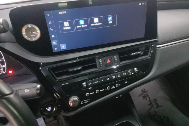 Used Lexus ES 2022 200 Excellence Edition Audio And AC Panel