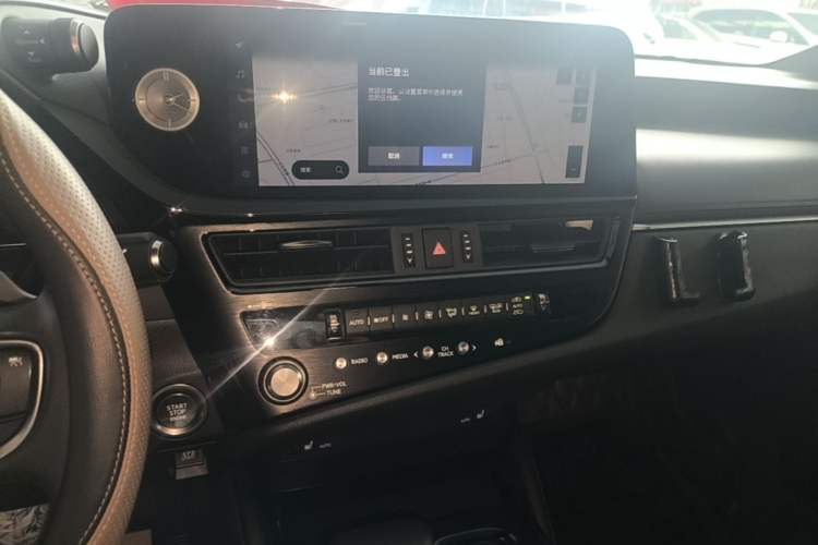 Used Lexus ES 2022 260 Excellence Edition Audio And AC Panel