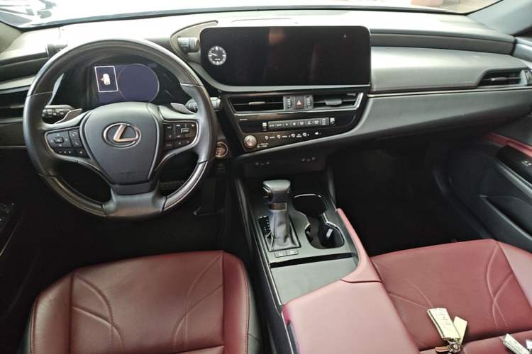 Used Lexus ES 2022 300h Silver Glow Limited Edition Center Console