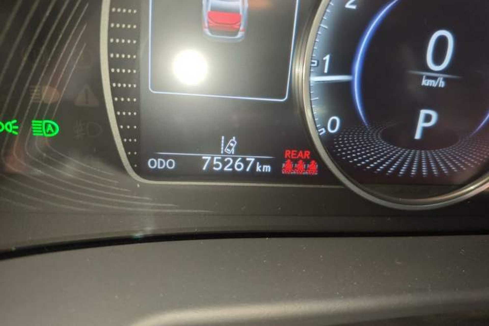 Used Lexus ES 2022 200 Excellence Edition Odometer Close Up