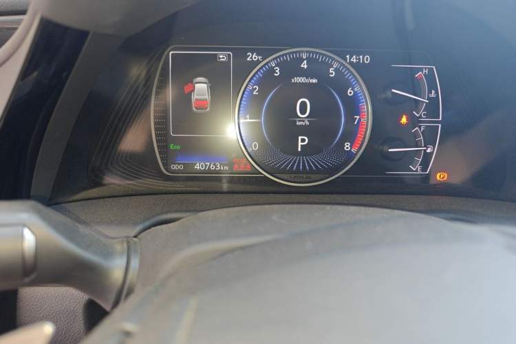 Used Lexus ES 2022 200 Excellence Edition Odometer Close Up