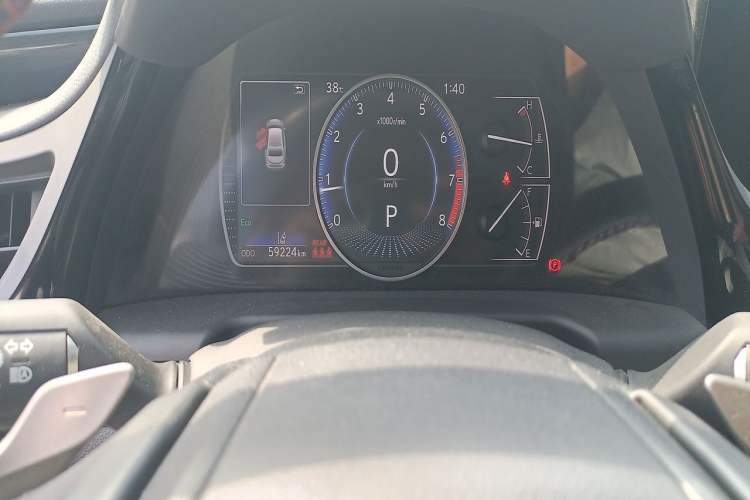 Used Lexus ES 2022 200 Excellence Edition Odometer Close Up