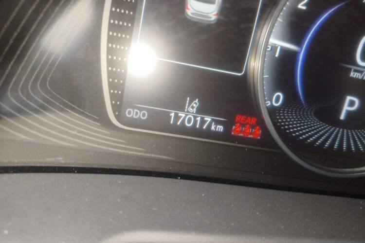 Used Lexus ES 2022 200 Luxury Edition Odometer Close Up