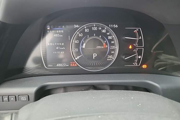 Used Lexus ES 2022 200 Excellence Edition Odometer Close Up