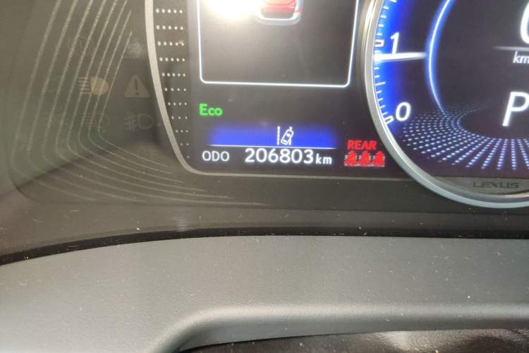 Used Lexus ES 2022 200 Excellence Edition Odometer Close Up