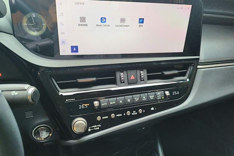 Used Lexus ES 2023 200 Excellence Edition Audio And AC Panel