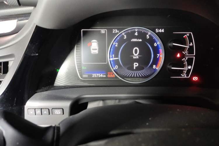 Used Lexus ES 2023 200 Excellence Edition Odometer Close Up