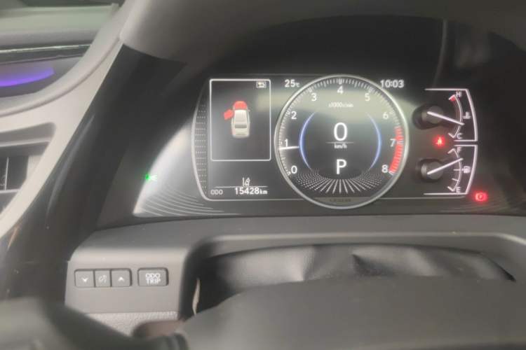 Used Lexus ES 2023 200 Excellence Edition Odometer Close Up