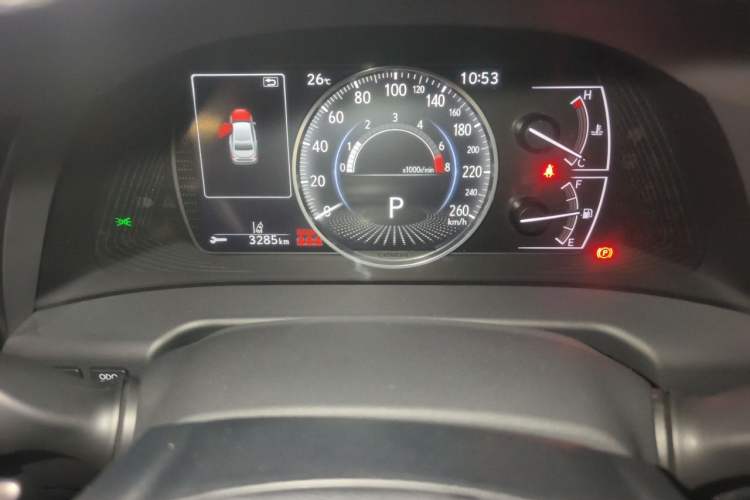 Used Lexus ES 2023 200 Excellence Edition Odometer Close Up