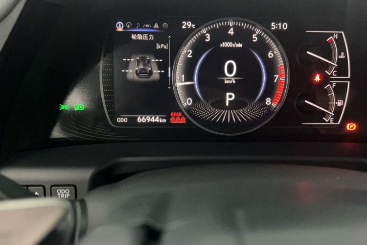 Used Lexus ES 2023 200 Excellence Edition Odometer Close Up