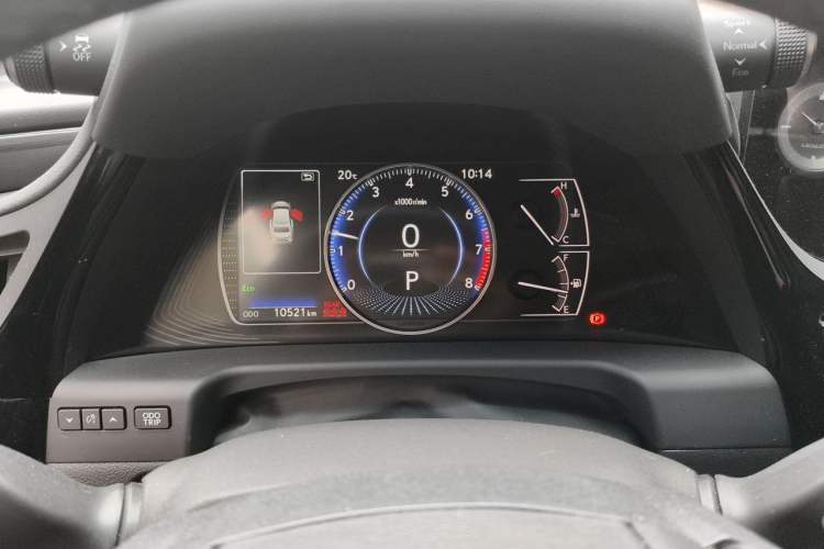 Used Lexus ES 2023 200 Excellence Edition Odometer Close Up