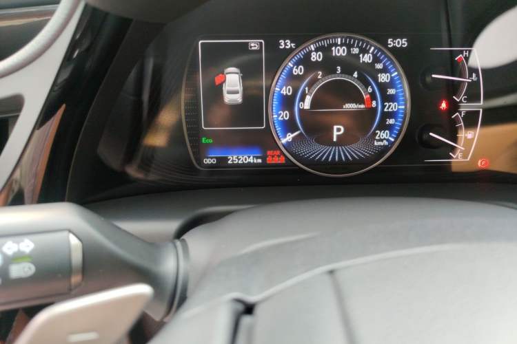 Used Lexus ES 2023 200 Excellence Edition Odometer Close Up