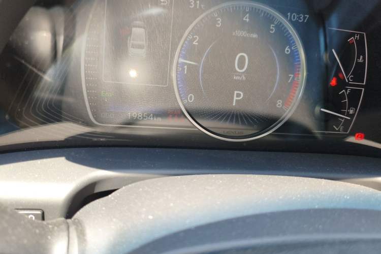 Used Lexus ES 2023 200 Excellence Edition Odometer Close Up