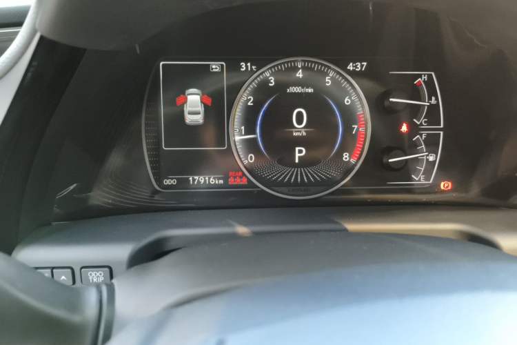 Used Lexus ES 2023 200 Excellence Edition Odometer Close Up