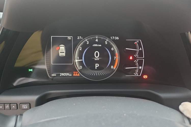 Used Lexus ES 2023 200 Excellence Edition Odometer Close Up
