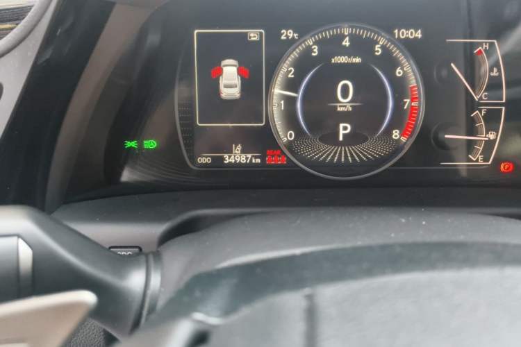 Used Lexus ES 2023 200 Excellence Edition Odometer Close Up