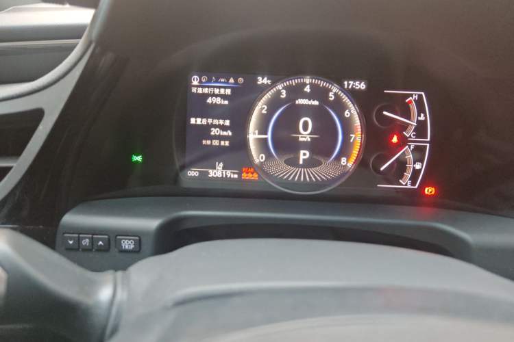 Used Lexus ES 2023 200 Excellence Edition Odometer Close Up