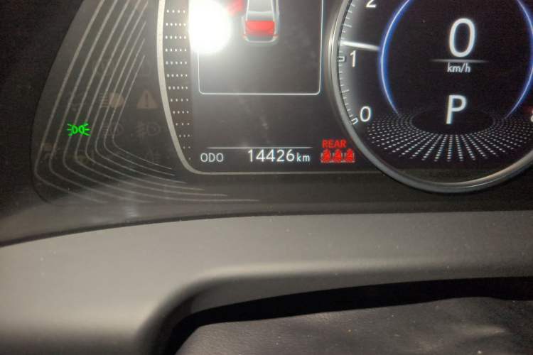 Used Lexus ES 2023 200 Excellence Edition Odometer Close Up