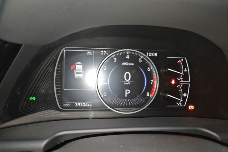 Used Lexus ES 2023 200 Excellence Edition Odometer Close Up