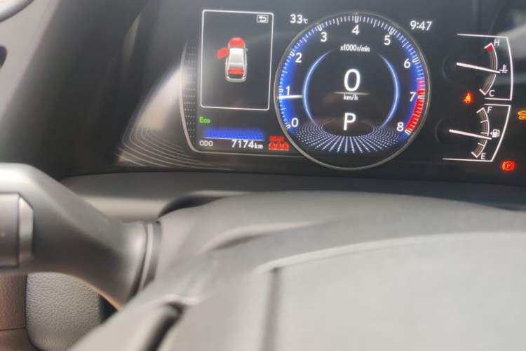 Used Lexus ES 2024 200 Premium Edition Odometer Close Up