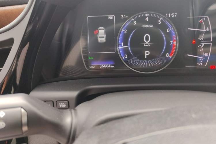 Used Lexus ES 2024 200 Premium Edition Odometer Close Up