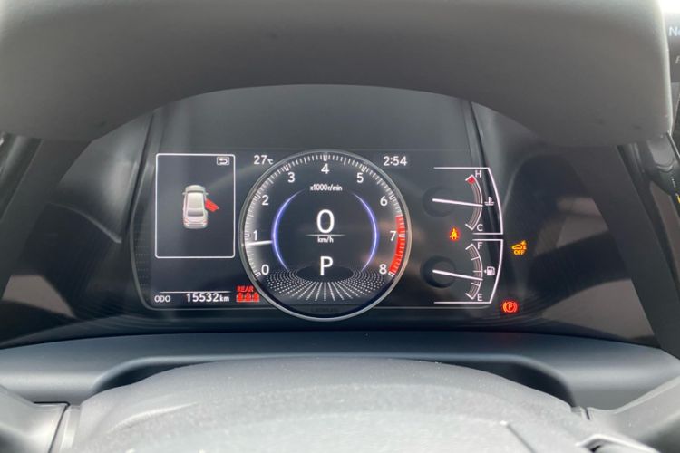 Used Lexus ES 2024 200 Premium Edition Odometer Close Up