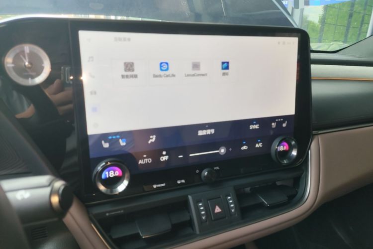 Used Lexus ES 2025 200 Premium Edition Audio And AC Panel