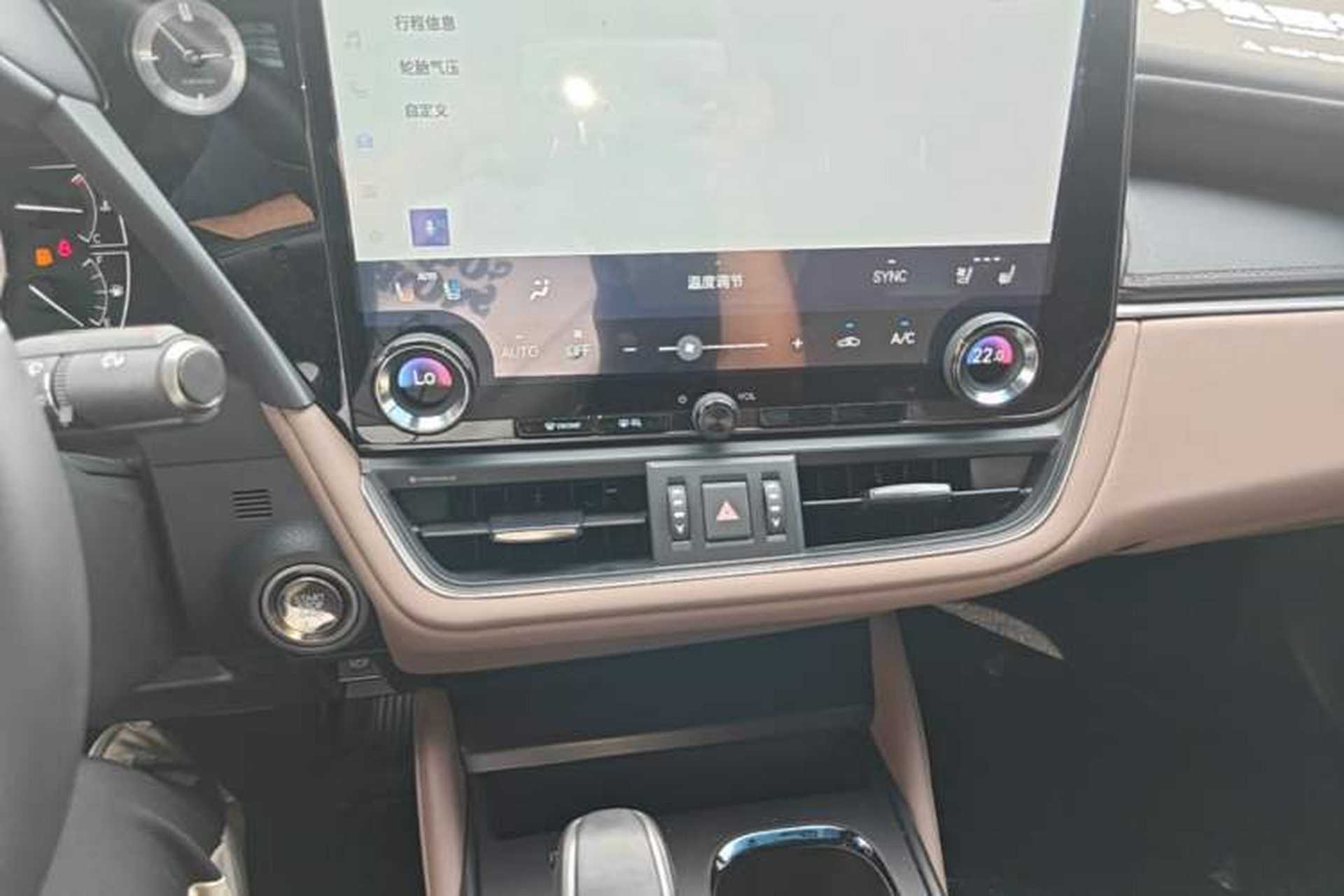 Used Lexus ES 2025 200 Premium Edition Audio And AC Panel