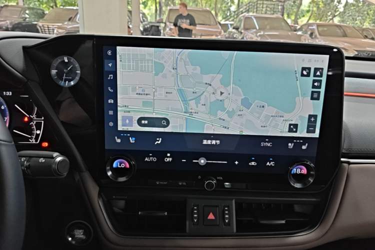 Used Lexus ES 2025 200 Premium Edition Audio And AC Panel