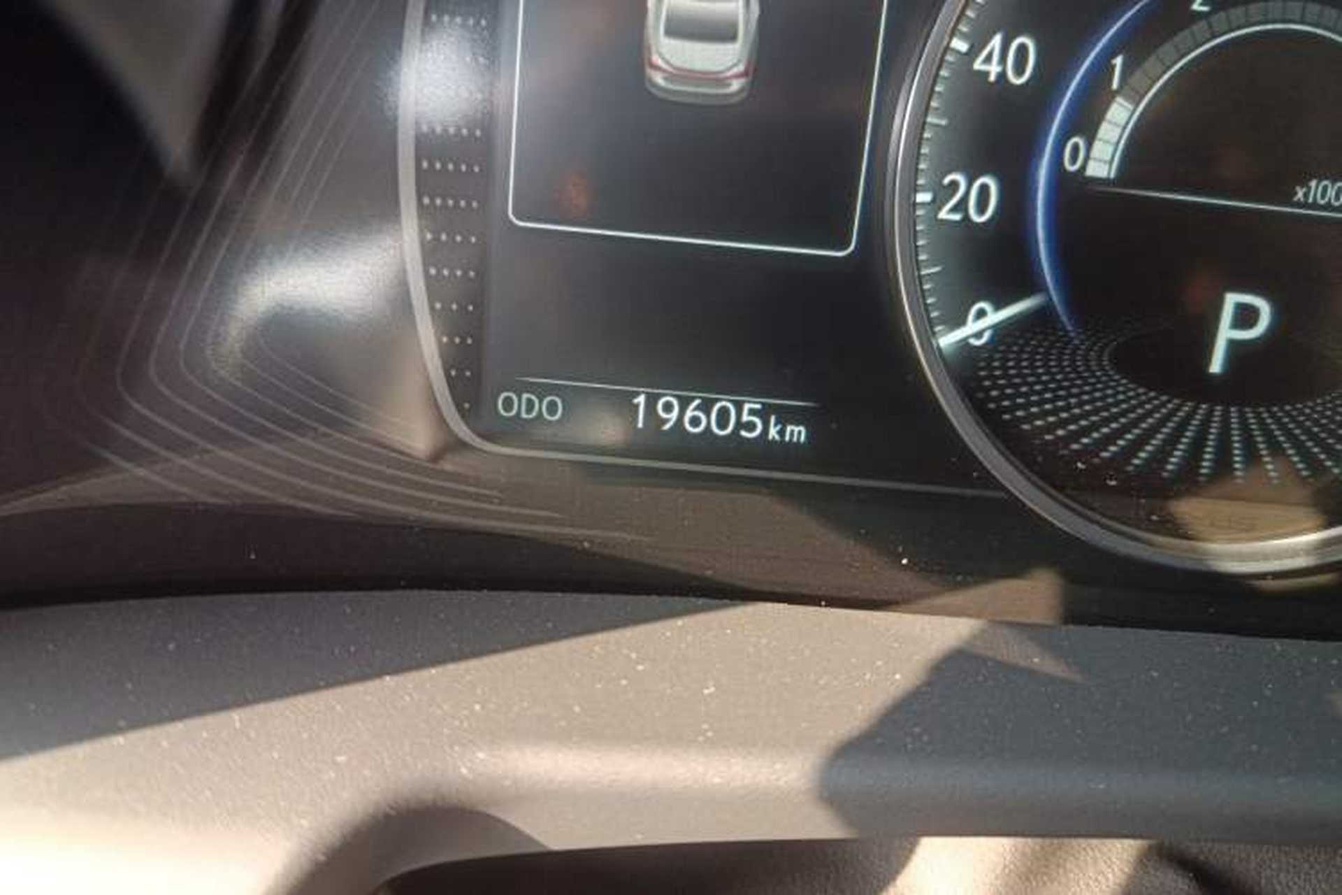 Used Lexus ES 2025 200 Premium Edition Odometer Close Up