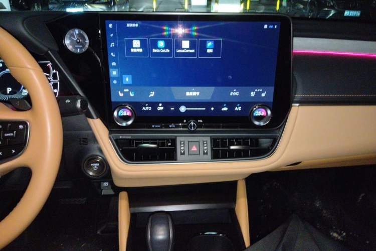 Used Lexus ES 2025 300h Deluxe Edition Audio And AC Panel