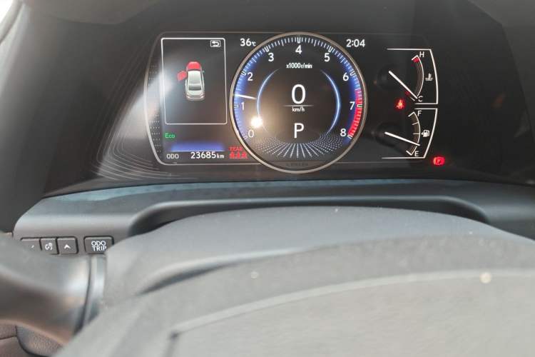 Used Lexus ES 2025 200 Premium Edition Odometer Close Up