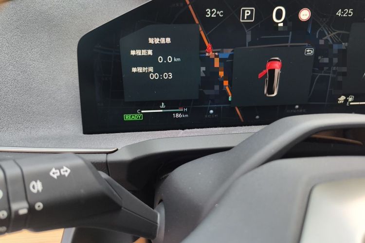 Used Lexus ES 2026 Model 300h Base Version Odometer Close Up