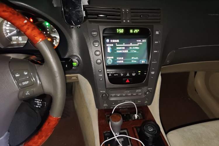 Used Lexus GS 2005 300 Audio And AC Panel