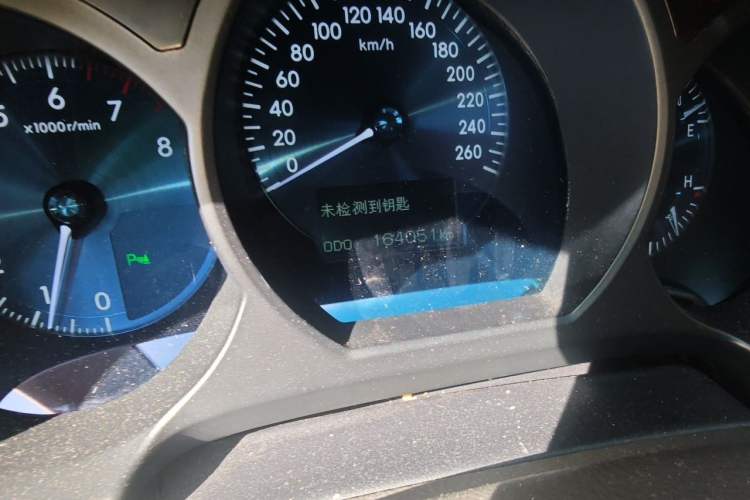 Used Lexus GS 2008 300 Odometer Close Up