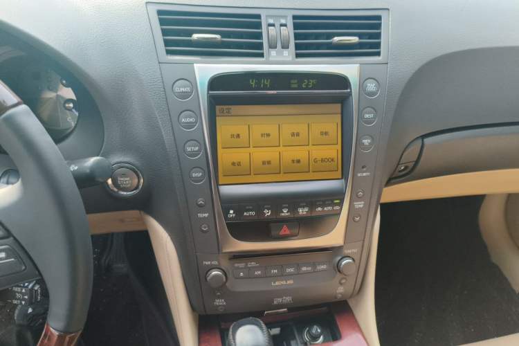 Used Lexus GS 2010 300 Audio And AC Panel
