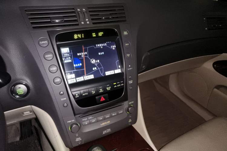 Used Lexus GS 2011 300 Brilliant Edition Audio And AC Panel