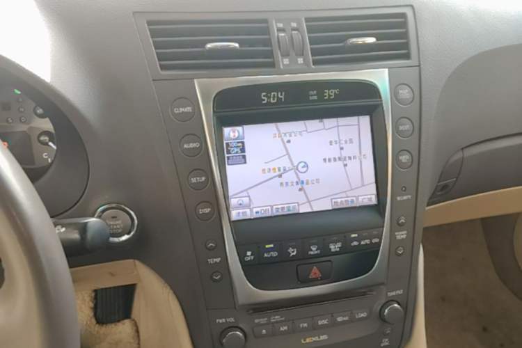 Used Lexus GS  Audio And AC Panel