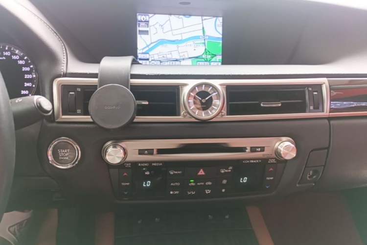 Used Lexus GS 2012 350 Luxury All-Wheel-Drive Version Audio And AC Panel
