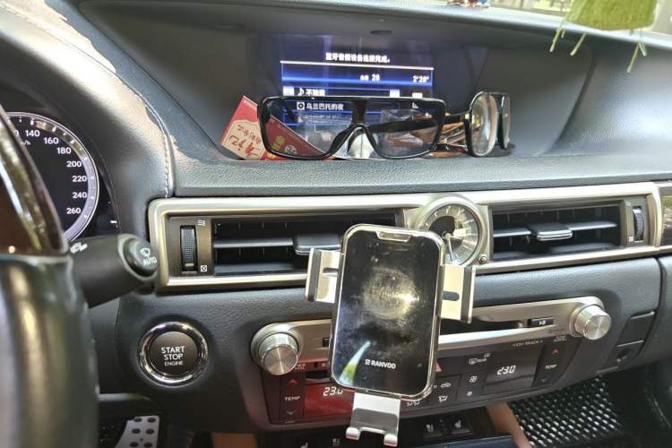 Used Lexus GS 2012 350 Luxury All-Wheel-Drive Version Audio And AC Panel