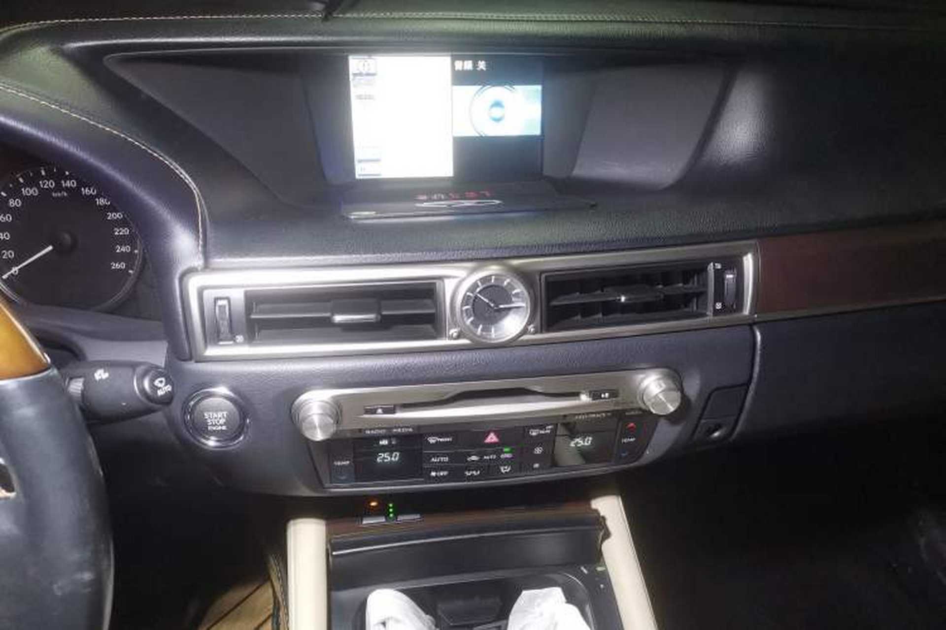 Used Lexus GS 2012 350 Luxury All-Wheel-Drive Version Audio And AC Panel