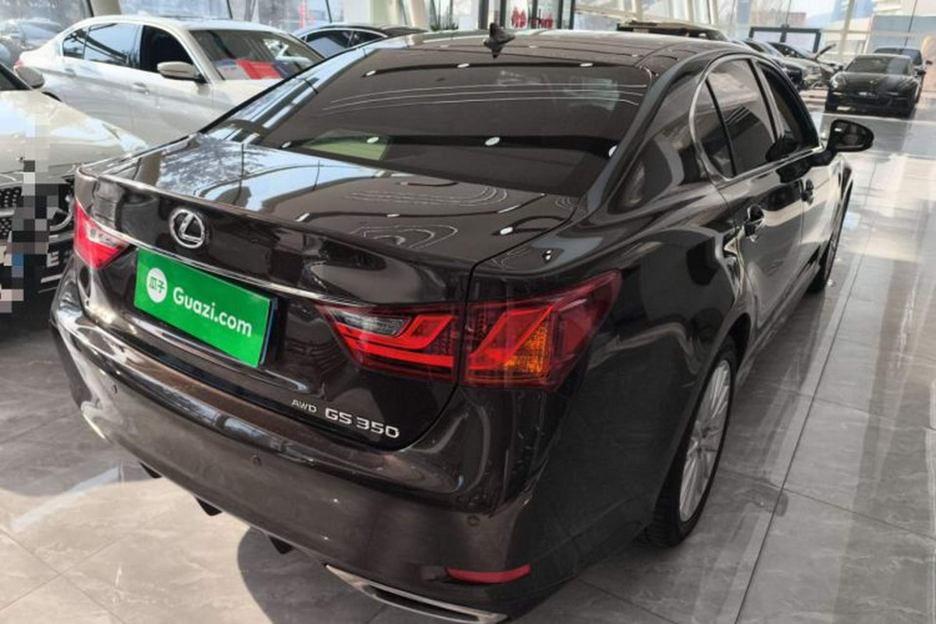 Used Lexus GS 2012 350 Luxury All-Wheel-Drive Version Rear Right 45 Deg