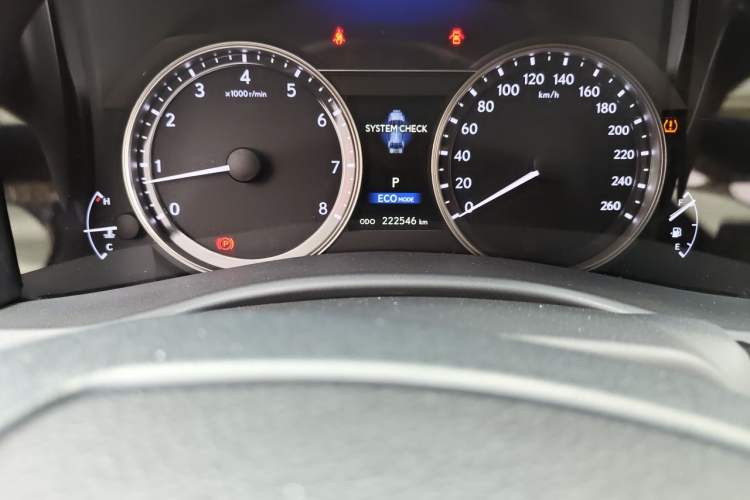 Used Lexus GS 2012 250 Leading Edition Odometer Close Up