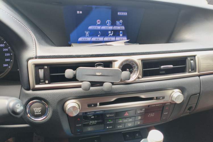 Used Lexus GS 2012 250 F SPORT Audio And AC Panel
