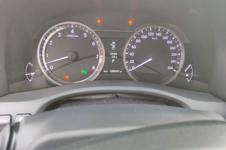 Used Lexus GS 2012 250 Leading Edition Odometer Close Up