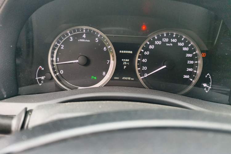 Used Lexus GS 2012 250 Leading Edition Odometer Close Up