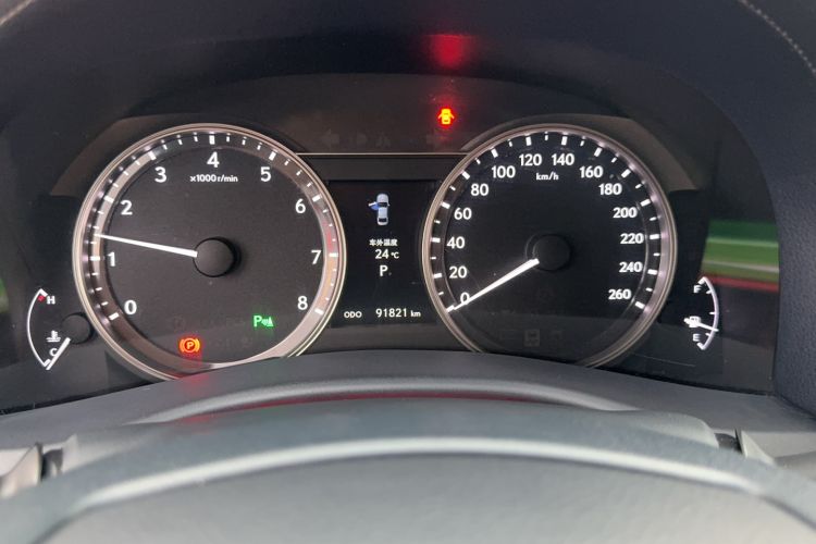 Used Lexus GS 2012 250 Leading Edition Odometer Close Up